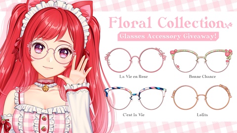Floral Glasses Set