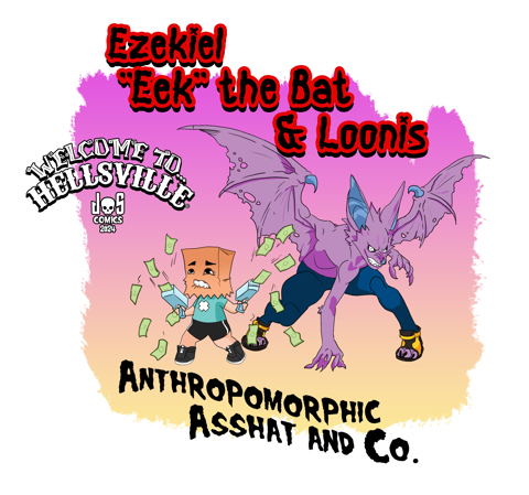Eek the Bat & Loonis
