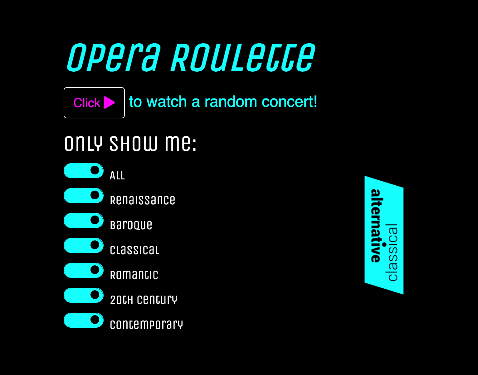 Opera Roulette
