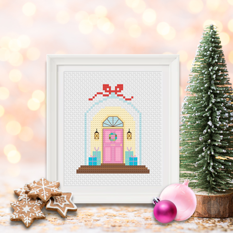 A Festive Welcome Counted Cross Stitch Chart