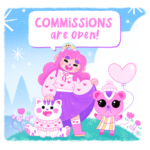 You can now order a custom commission! ヾ(•ω•`)o