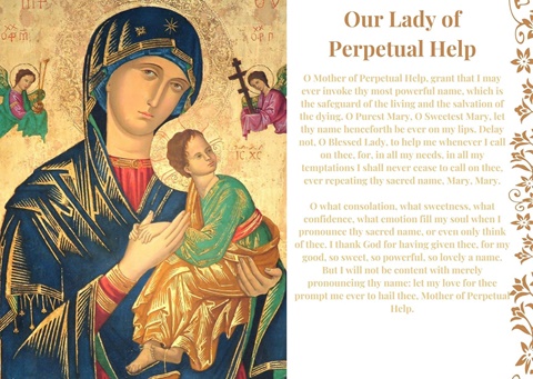 'Our Lady of Perpetual Help' - AnnaCelina's Ko-fi Shop - Ko-fi ️ Where ...