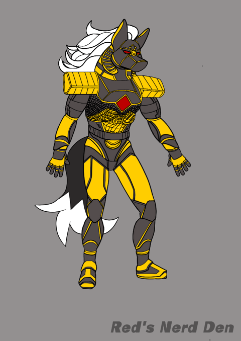 COMMISSION: Egyptian Armor Concept Art