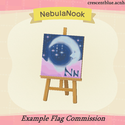 Example Flag Commission - 'NebulaNook'