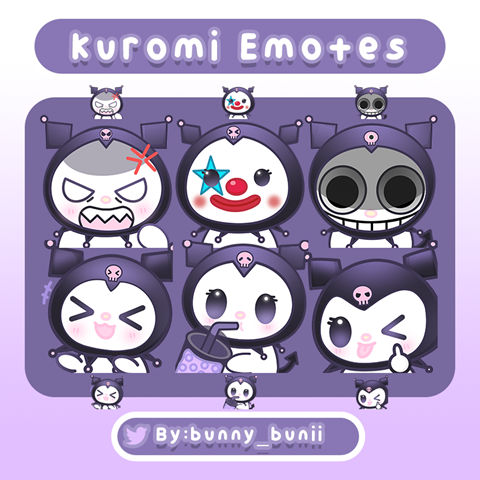 kuromi & my melody sticker template - milsz_z's Ko-fi Shop - Ko-fi ❤️ Where  creators get support from fans through donations, memberships, shop sales  and more! The original 'Buy Me a Coffee