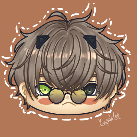 Alban Chibi (another eye style)