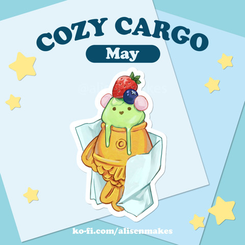 Monthly Sticker for May!