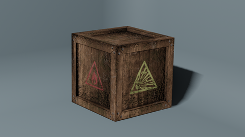 Free wooden crate