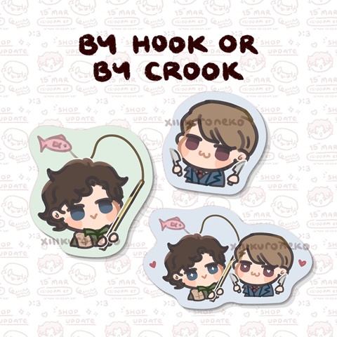 By Hook or By Crook / sticker pack - xiiikuroneko's Ko-fi Shop - Ko-fi ...