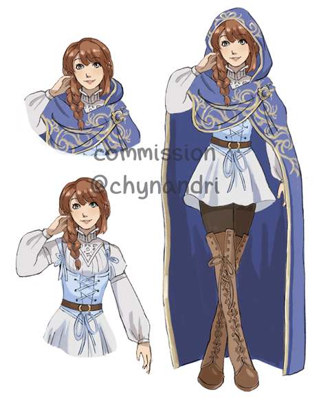 Custom outfit design (OC) Commission
