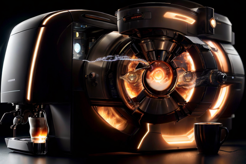 The fusion powered espresso machine