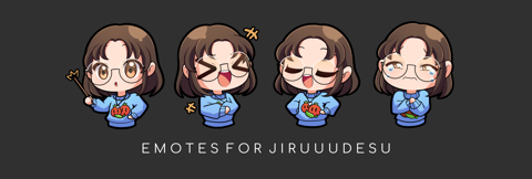 Emotes for jiruuudesu