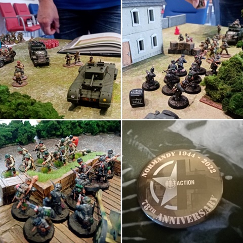 Anniversary Normandy battle in Bolt Action. 