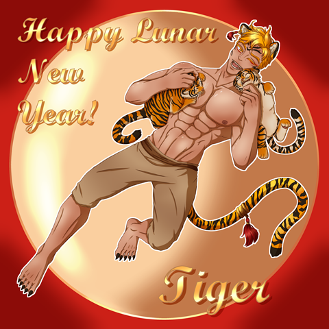 Lunar New Year Tiger