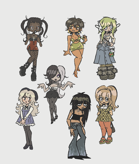 Some of my OCs