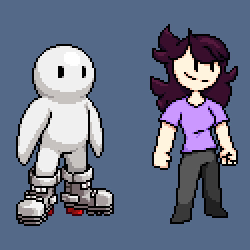Jaiden Animations in Fraymakers artstyle
