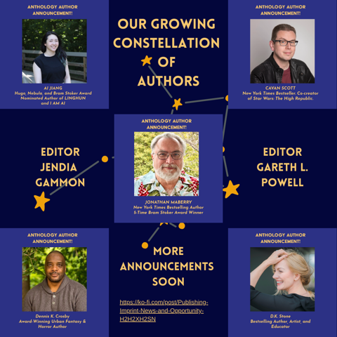 Announced Authors So Far!