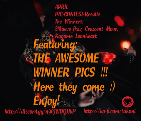 🌟Winners of the April pic contest🌟