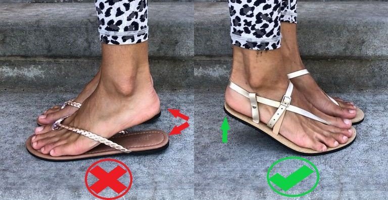 Flip Flops Can Cause You To Grip Your Toes