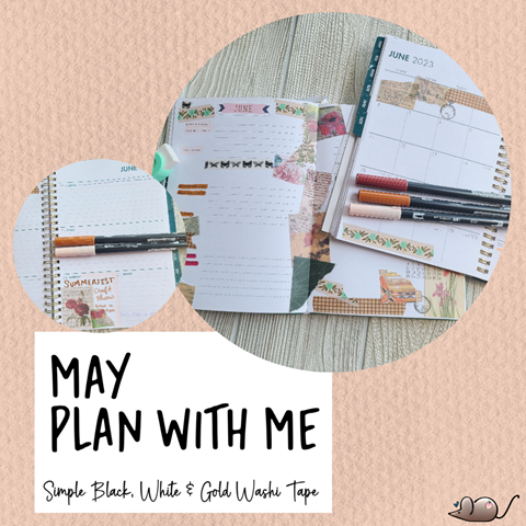 June Plan With Me is now live on YouTube - Cute vi