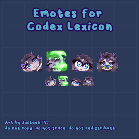 Animated Emotes for Codex Lexicon!