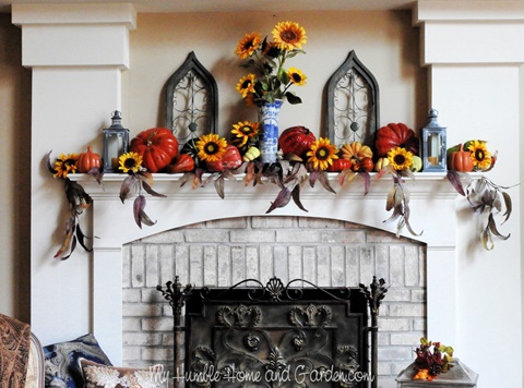 How to Style a Fall Mantel in 5 Easy Steps