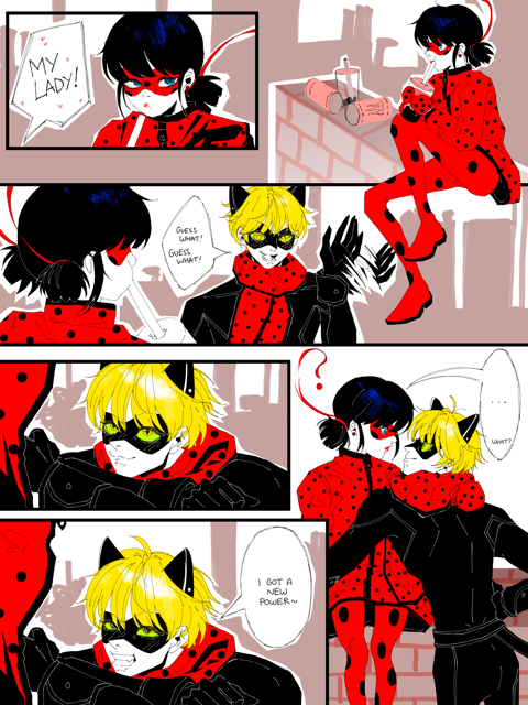 Silly Ladynoir Comic PART ONE