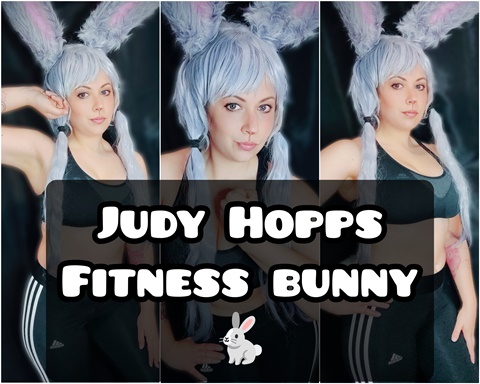 Judy Hopps fitness bunny