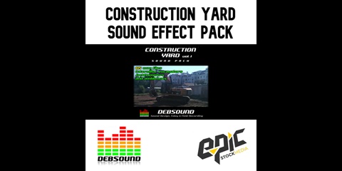 Construction Yard Sound Effect Pack
