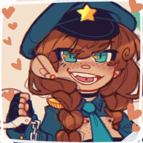 Cop girl adoptable - Jean's Ko-fi Shop - Ko-fi ️ Where creators get ...