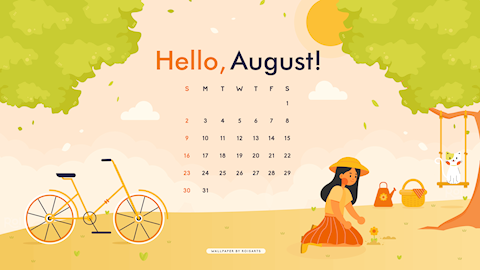 Hello, August!