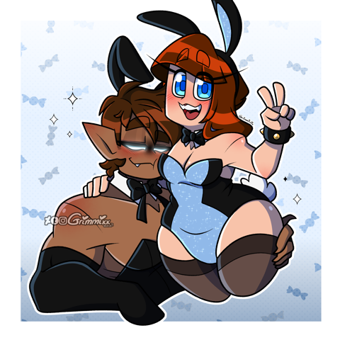 :[Easter Special]: Double choco bunny:🐰