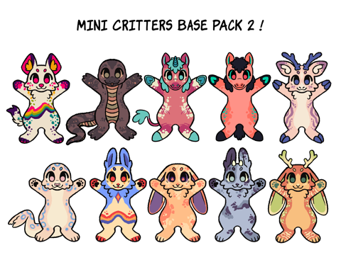 Mini Critters Base Pack 2
