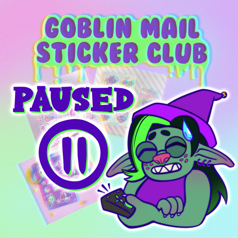 Sticker Club on Pause