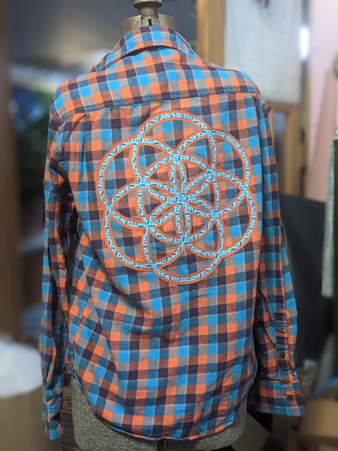 Seed of Life Flannel