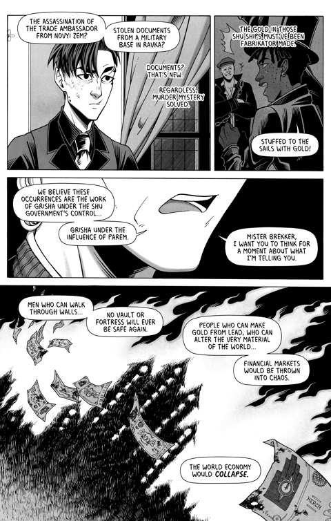 Six of Crows Comic Adaptation 33–36