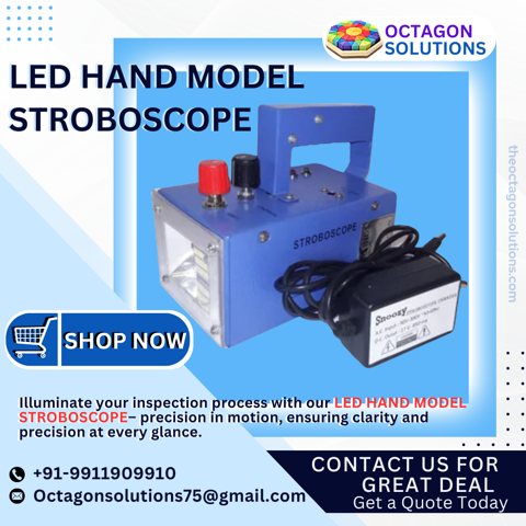 LED Hand Model Stroboscope