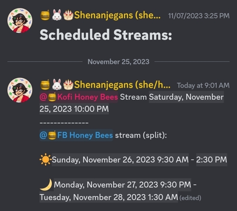 Important Schedule Update