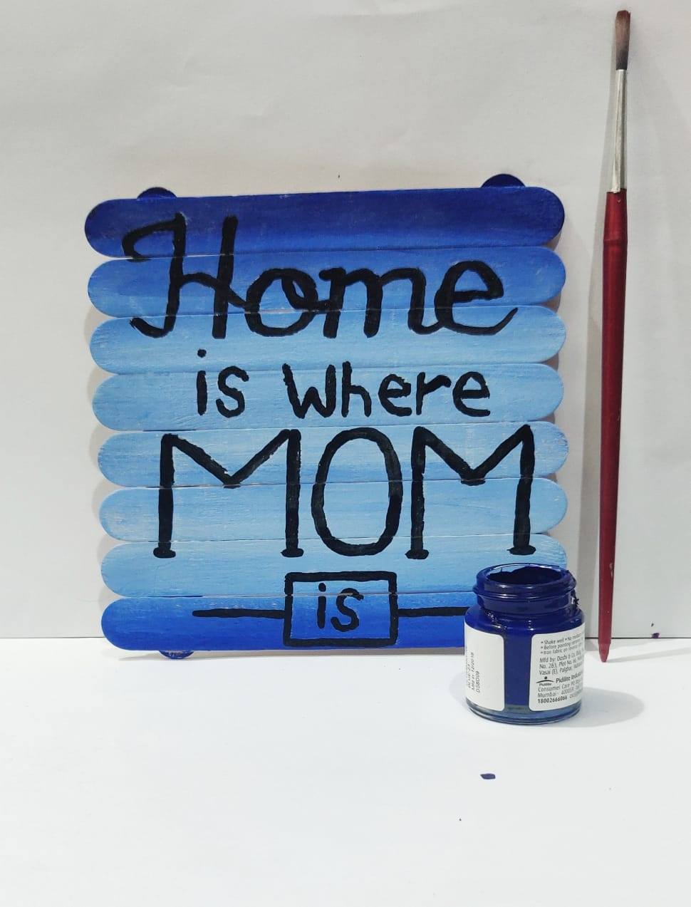 Home is where mom is - Wall hanging