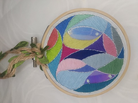 Iridescent Stained Glass