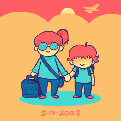 20 years ago, my sister and I arrived to the U.S.
