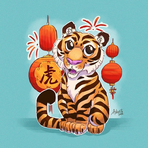 Happy New Lunar Year Of The Tiger!