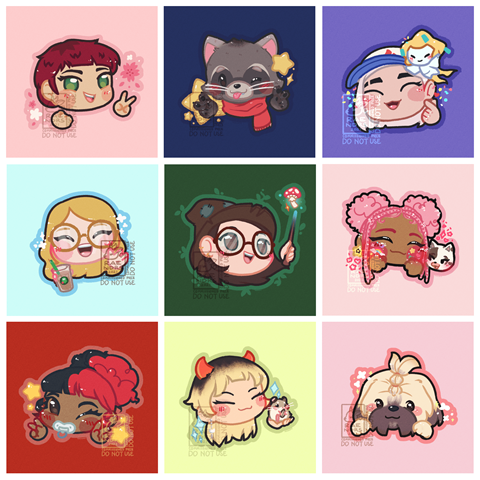Updated Bubblegum-Style Icons