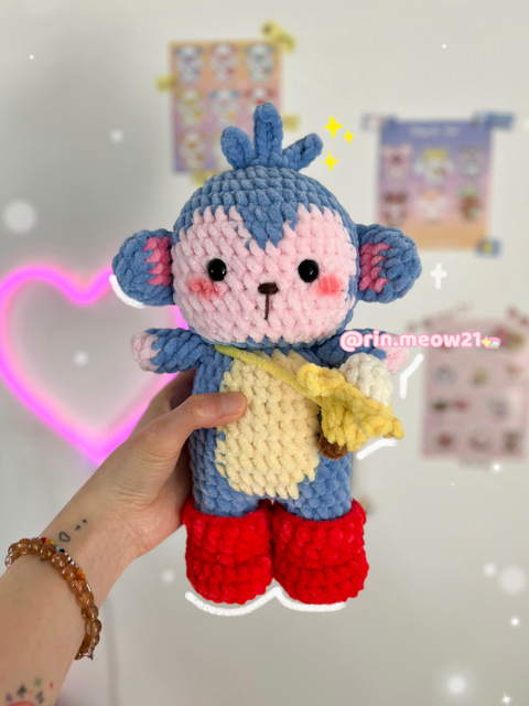 Boots the monkey ⸜(｡˃ ᵕ ˂ )⸝♡