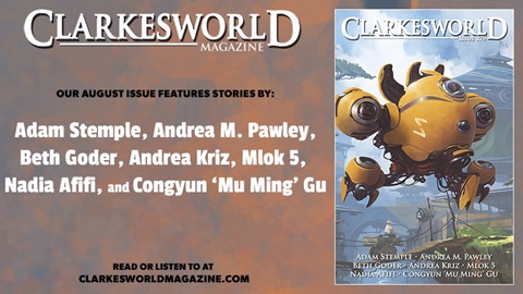 August 2021 Issue of Clarkesworld Magazine