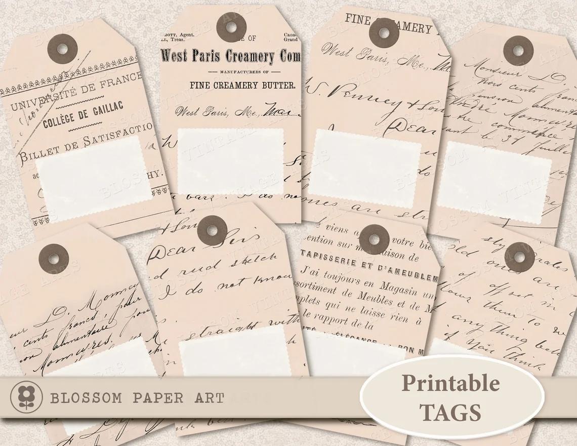 Aged paper - vintage looking sheets for your creative projects