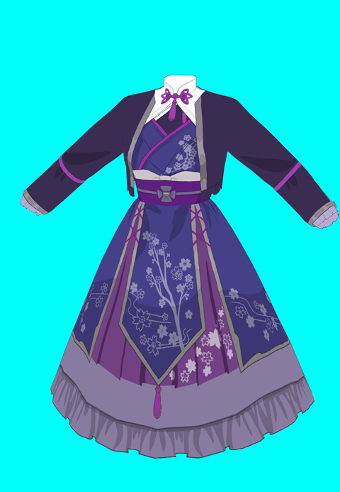 CLCT Blue Flower Dress (CS version)