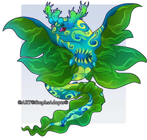 Nyght-Driscol dragons - sea dragon - lindworm
