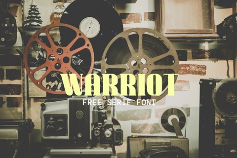 Free Serif Font - Warriot