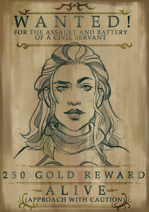 Commission - Wanted Poster